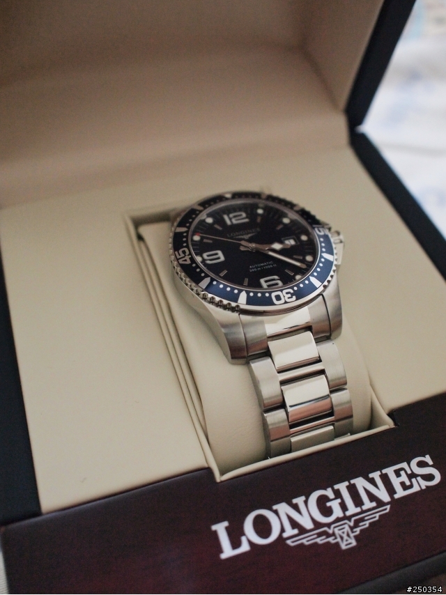 浪琴Longines 深海征服者 藍水鬼 簡單開箱文