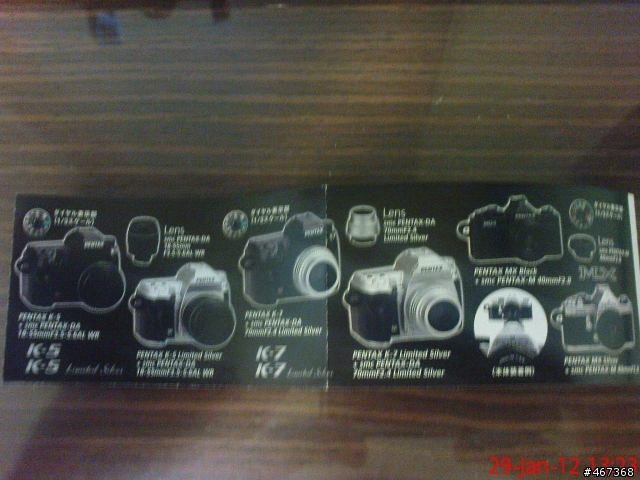 一次買6台 PENTAX 可換鏡頭單眼相機-------------------（熱靴蓋）扭蛋