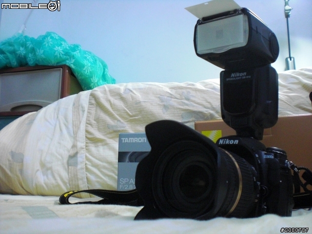 [開箱]18歲還很久之人生第一台單眼D300s+TAMRON 17-50 VC+SB-910