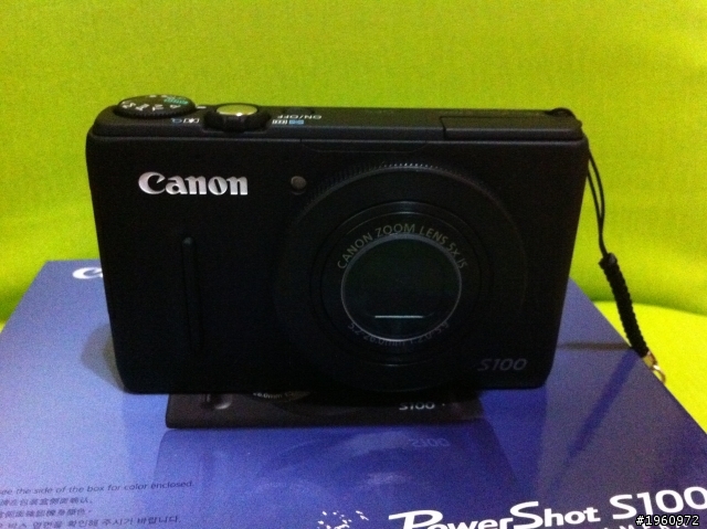 Canon s100簡易開箱