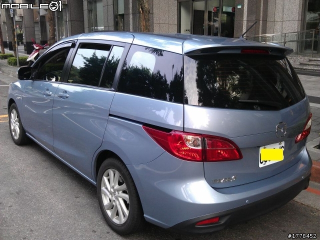 1/5交車-桃園縣 2012 All New Mazda5(新馬五)不專業開箱^^