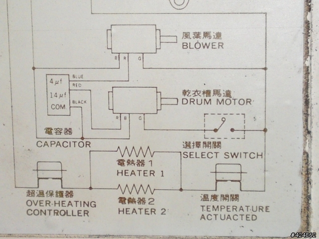 [維修分享 圖多] 台熱牌萬里晴乾衣機 TCD-5