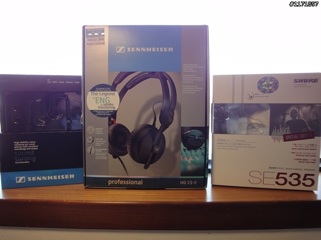 [增] Sennheiser IE80 開箱+心得 、同場加映SE535LTD、HD25 II、X10評測 TF10、Westone 3、SRH940心得