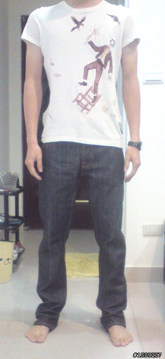 聖誕訂單開箱NUDIE Grim Tim Open Dry Selvage