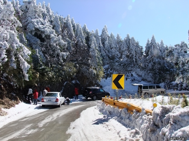 分享1月28日合歡山的雪~~