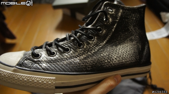 [2012開箱文]: Converse by John Varvatos Snakeskin Leather High Cut