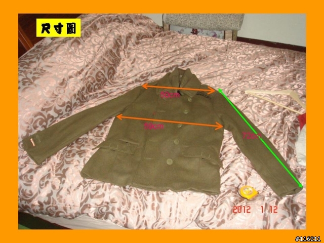 令我扼腕的Superdry Retro Vintage Pea Lite Jacket 羊毛大衣 size XL 【 開箱實穿】