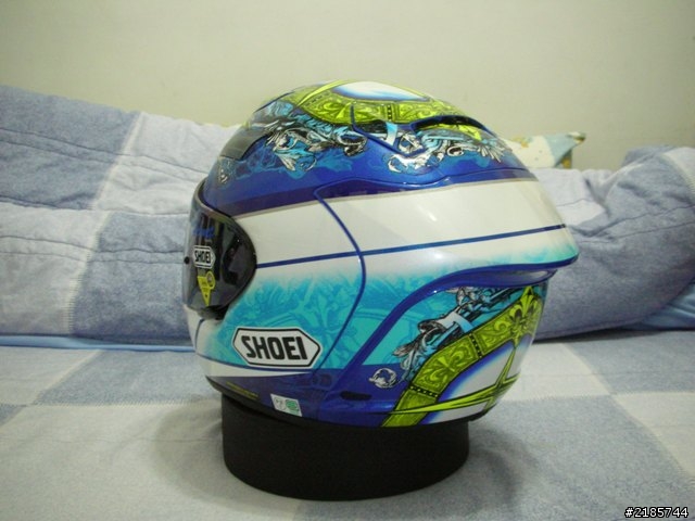 [開箱] SHOEI X-12 Bautista 捌弟選手帽!! [新增106實測]