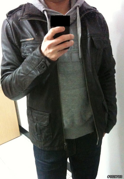 Diesel Lermo Leather Jacket Black 簡單開箱 (說好的實穿!!!附上SD實穿)