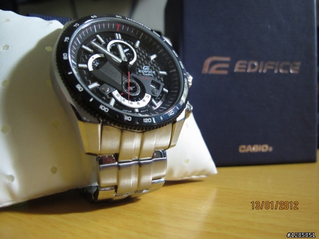 [開箱]生平第一只CASIO-EDIFICE EFR-513SP-1A手錶