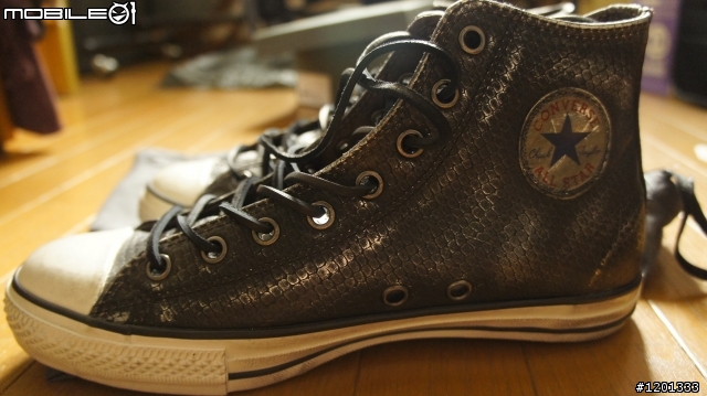 [2012開箱文]: Converse by John Varvatos Snakeskin Leather High Cut