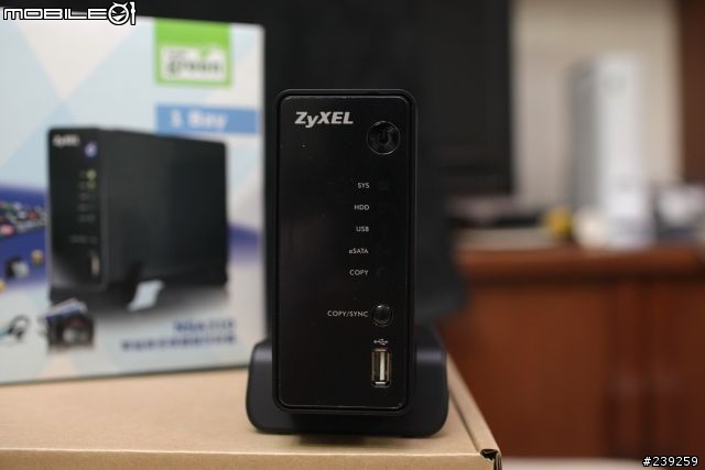 [開箱] 俗格大碗 ZyXEL NSA-310 開箱小心得