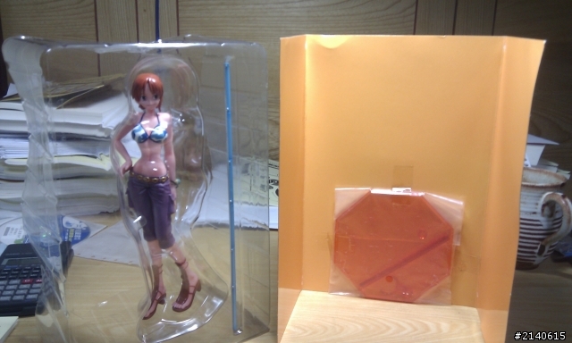 海賊王  日初版空島娜美P.O.P. (八年前娜美)開箱!!