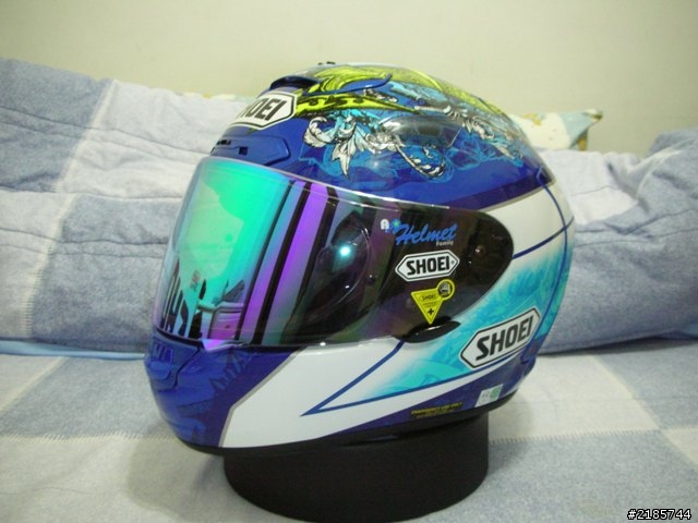 [開箱] SHOEI X-12 Bautista 捌弟選手帽!! [新增106實測]