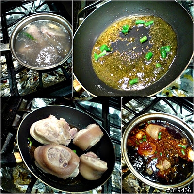 廚 Cooking: 【異曲同工的蕃茄紅燒牛肉麵/豬腳麵】