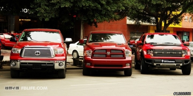 對岸的貨卡熱！！Toyota tundra VS dodge ram VS f150 svt!!!