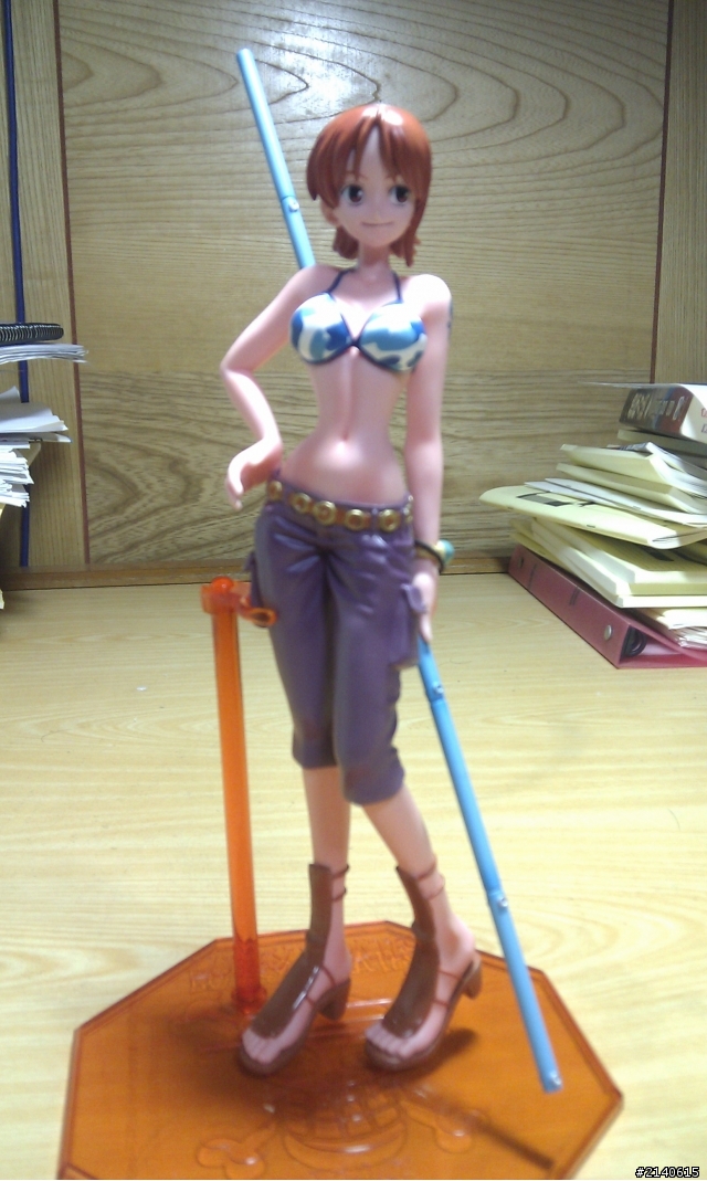 海賊王  日初版空島娜美P.O.P. (八年前娜美)開箱!!