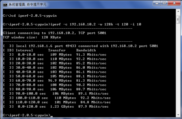求教-iperf的server端插wan port如何設定?(已解決;並附上RT-N16與DIR-605與COREGA-N50及TOTOLINKN300RA四台的測試結果)