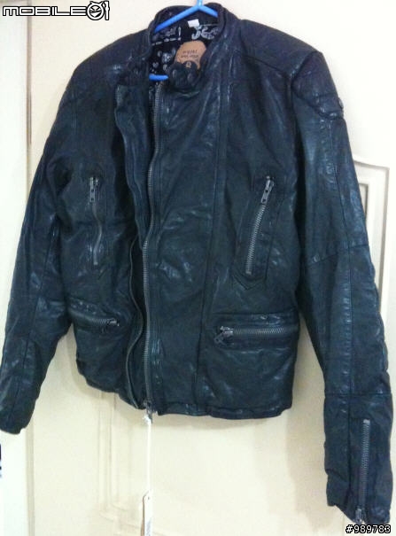 Diesel Lermo Leather Jacket Black 簡單開箱 (說好的實穿!!!附上SD實穿)