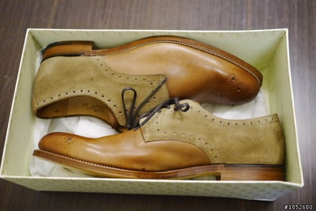 【蜈蚣病發作】英國 Grenson Tyler 雕花鞋開箱文
