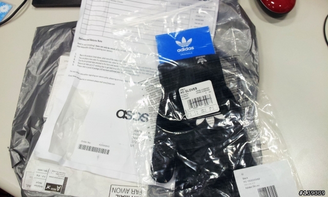 ASOS 簡單開箱之只買一個手套也是免運~