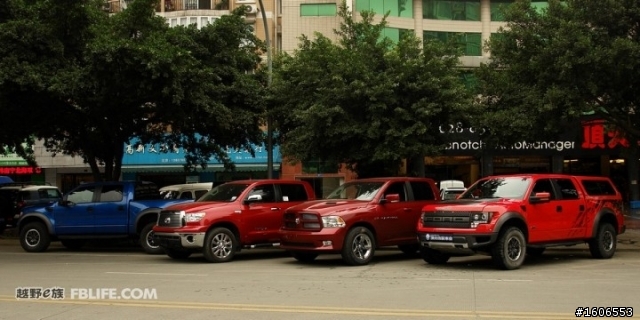 對岸的貨卡熱！！Toyota tundra VS dodge ram VS f150 svt!!!