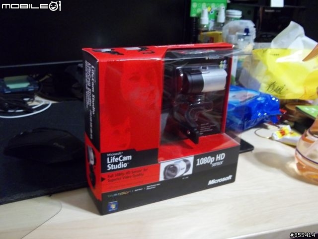 [開箱]佛心微軟換給我的好物，微軟最高級1080p Webcam－Microsoft LifeCam Studio