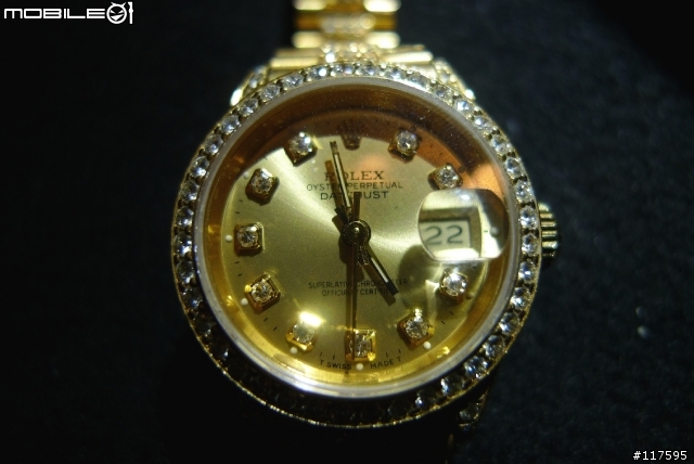 [家人的收藏] Rolex 勞力士鑲鑽金錶 & Charriol  (圖多)