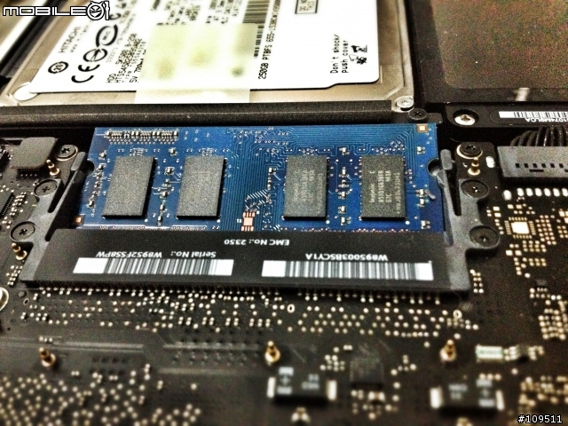 Macbook (2009年末) 升級8GB記憶體