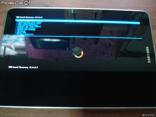 [教學]Tab 7.7 3G （P6800）已經可以刷入CWM-Recovery模式