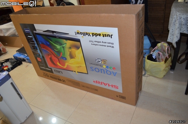 SHARP LC-60LE835U 美規 低調開箱文
