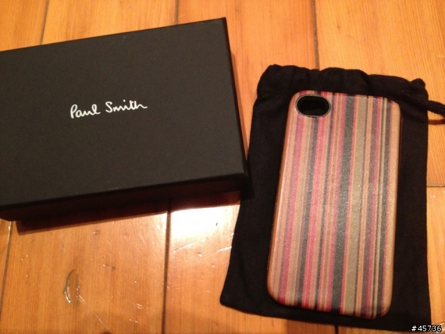 2012 paul smith iphone4s 手機殼 新春開箱文