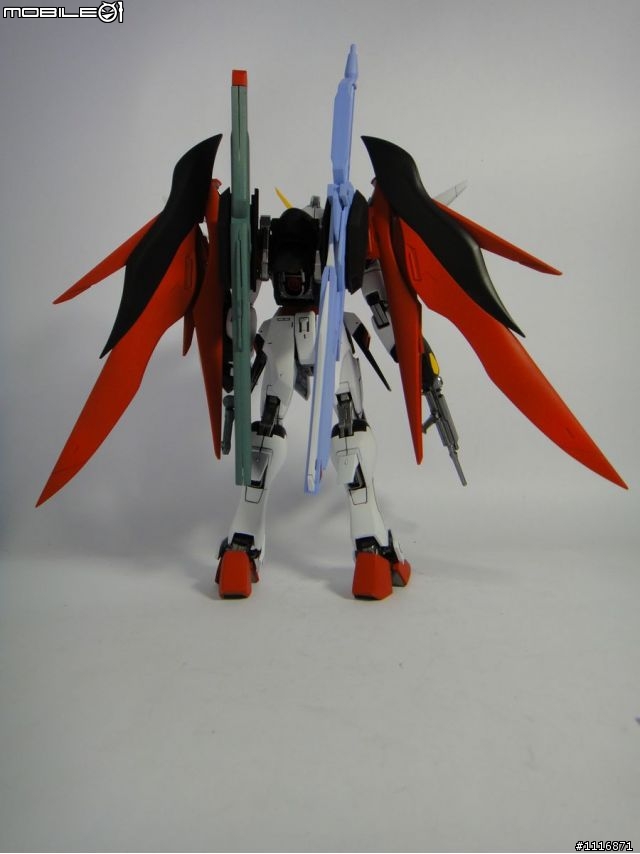 【作品分享】MG 命運鋼彈black異色版