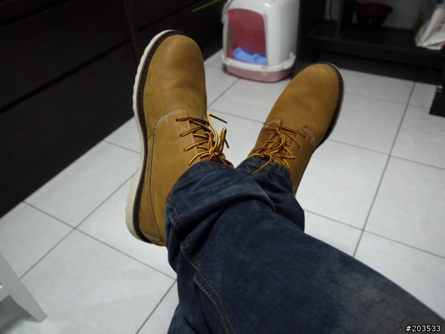 [開箱]__每個男人心中可能會有的一雙timberland __(新增搭配牛仔褲實穿照)