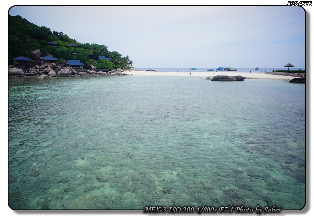 帶著NEX-3去旅行 蘇美島(龜島、海鷗島)泡水照