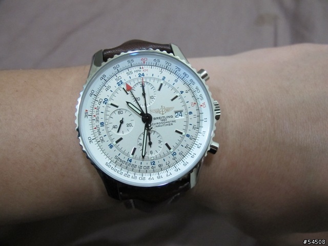 分享今天剛入手Breitling Navitimer Word