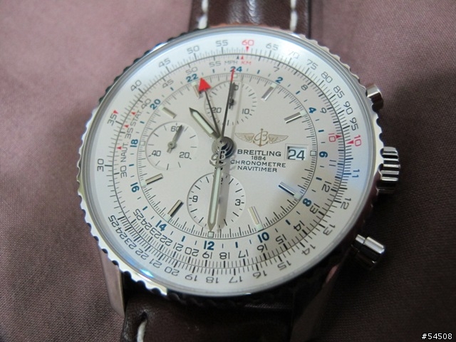 分享今天剛入手Breitling Navitimer Word