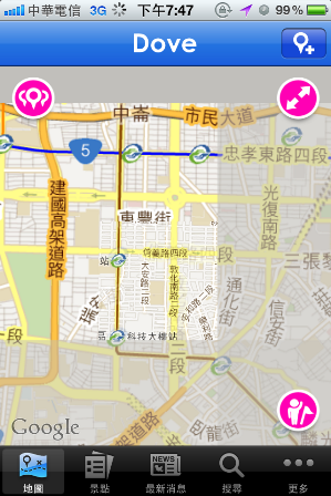 [分享]Mobile01 Dove - Garmin StreetPilot Taiwan 的雲端景點書