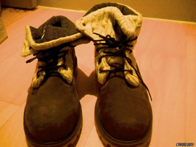 [最新 第一雙靴子][Timberland 男靴、女靴 開箱x2][多張圖]  Men's Heritage Dardin Hiker  &  Junior Roll-Top Boot