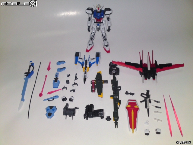 RG空中霸者素組小心得及MK-II試作彩圖