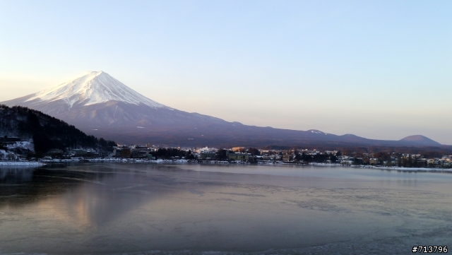 [相片]日本河口湖富士山一天的景色變化!!