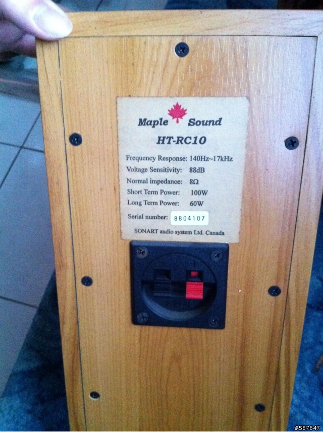 有2個maple sound ht-rc10喇叭想請問怎麼接上電腦聽音樂