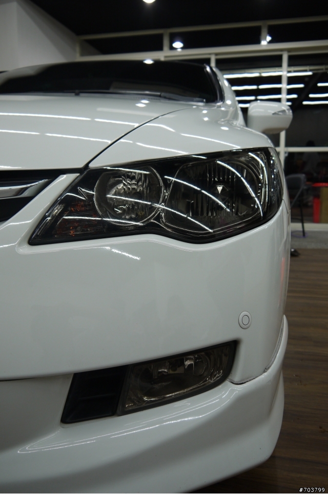 CIVIC 8 全套燻黑燈膜!!