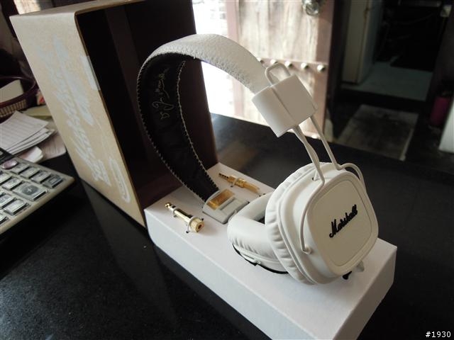 [分享]Marshall Major/Minor白色版雙雙入手...