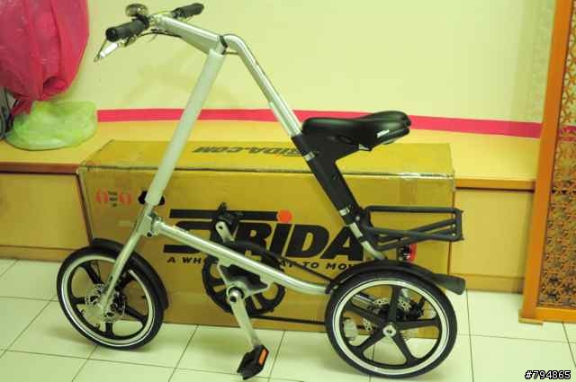 陪我一起流浪的STRiDA LT (拉絲銀)