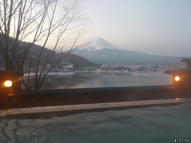 [相片]日本河口湖富士山一天的景色變化!!
