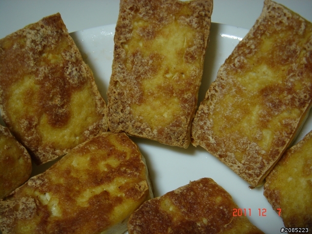豆腐, 我煎的!