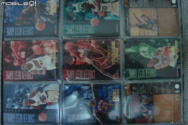 分享 這些人你認是誰                             卡齡超過10年的籃球卡