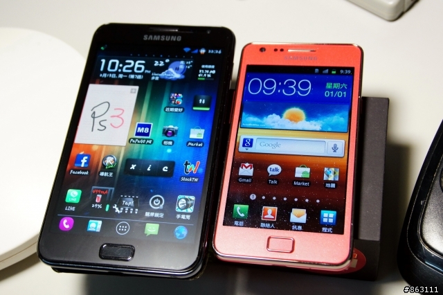 [開箱]Pink 開趴踢 Galaxy Sii 32G粉紅版開箱!!!
