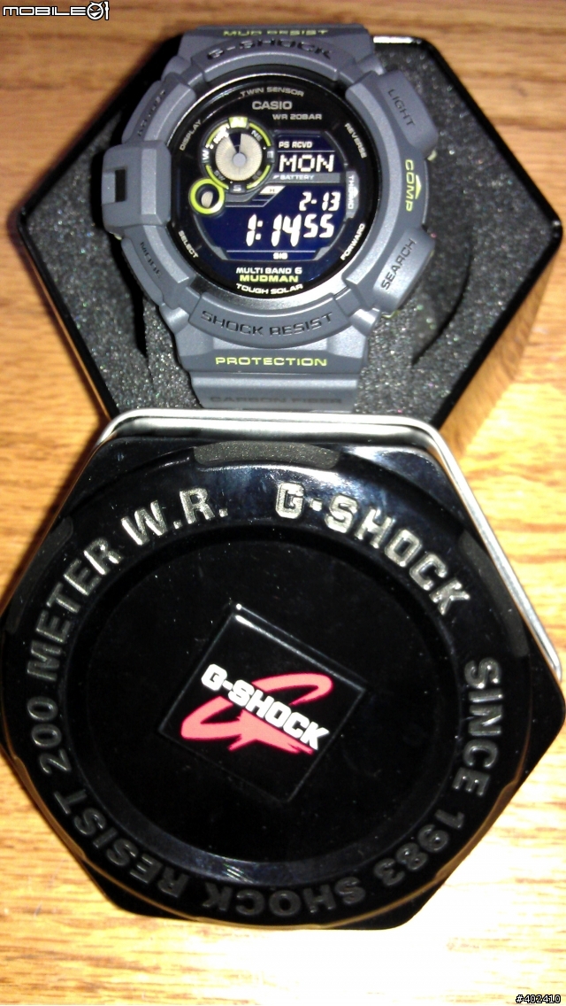 G-shock泥人系列-光動能電波錶GW-9300GY